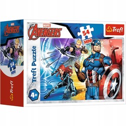 PUZZLE MINI 54 ELEMENTY AVENGERS 19614 - TREFL