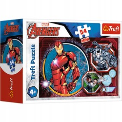 PUZZLE MINI 54 ELEMENTY AVENGERS 19615 - TREFL