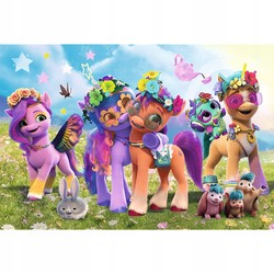 PUZZLE MY LITTLE PONY 100 EL. ZABAWNE KONIKI KUCYKI UKŁADANKA TREFL 16463