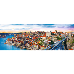 PUZZLE PANORAMA 500EL PORTO PORTUGALIA 29502 TREFL