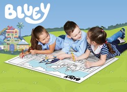 PUZZLE PODŁOGOWE DWUSTRONNE BLUEY HOKEJ 60el. UKŁADANKA LISCIANI