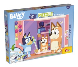 PUZZLE PODŁOGOWE DWUSTRONNE BLUEY HOKEJ 60el. UKŁADANKA LISCIANI