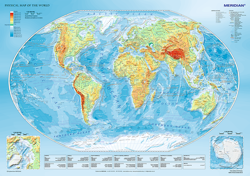 PUZZLE PREMUM FIZYCZNA MAPA ŚWIATA 1000 ELEMENTÓW UKŁADANKA - TREFL