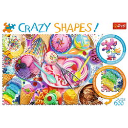 PUZZLE SŁODKIE MARZENIE CRAZY SHAPES 600 - TREFL