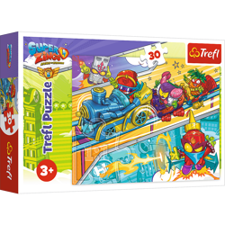 PUZZLE SUPER ZING W POGONI 30 TREFL 18272