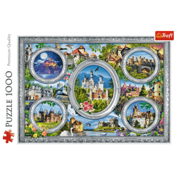 PUZZLE ZAMKI ŚWIATA 1000 EL. TREFL 10538