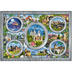 PUZZLE ZAMKI ŚWIATA 1000 EL. TREFL 10538