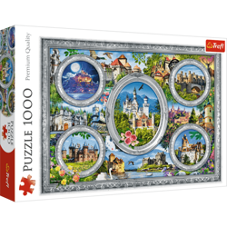 PUZZLE ZAMKI ŚWIATA 1000 EL. TREFL 10538