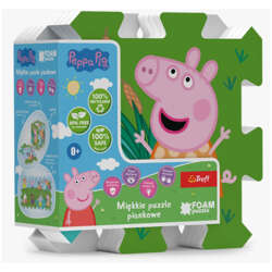 PUZZLOPIANKA UKŁADANKA PODŁOGOWA DLA DZIECI ŚWINKA PEPPA PUZZLE 61612 TREFL