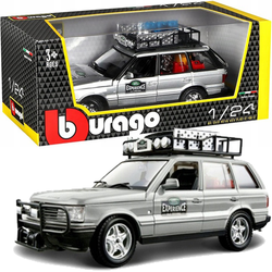 RANGE ROVER OFFROAD 4X4 SAMOCHÓD METALOWY POJAZD MODEL BBURAGO 1/24