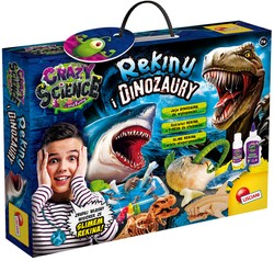 REKINY I DINOZAURY EKSPERYMENTY DOŚWIADCZENIA CRAZY SCIENCE LISCIANI