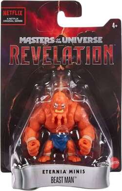 REVELATION ETERNIA HEMAN BEAST MAN MATTEL FIGURKA MASTERS OF THE UNIVERSE 