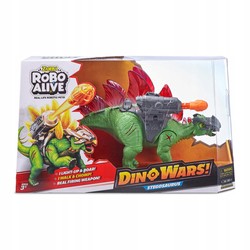 ROBO ALIVE DINO WARS DINOZAUR INTERAKTYWNY STEGOSAURUS FIGURKA DZIAŁO 