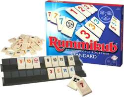 RUMMIKUB GRA STANDARD CLASSIC ORYGINALNA TOWARZYSKA STRATEGICZNA LMD4600