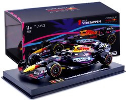 SAMOCHÓD BOLID F1 RB19 RED BULL RACING MAX VERSTAPPEN MODEL BBURAGO 1:43