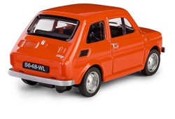 SAMOCHÓD FIAT 126p MALUCH CZTERDZIESTOLATEK KOLEKCJA PRL METAL 1:43