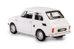 SAMOCHÓD FIAT 126p MALUCH KOLEKCJA PRL MODEL METALOWY 1:43 BIAŁY