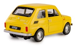 SAMOCHÓD FIAT 126p MALUCH KOLEKCJA PRL MODEL METALOWY 1:43 ŻÓŁTY