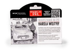 SAMOCHÓD WARSZAWA M-20 JANA PAWŁA II KAROL WOJTYŁA PRL 1:43