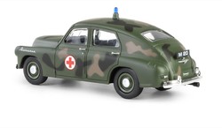 SAMOCHÓD WARSZAWA M-20 POGOTOWIE WOJSKOWE KOLEKCJA PRL MODEL 1:43