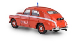 SAMOCHÓD WARSZAWA M-20 STRAŻ KOLEKCJA PRL MODEL 1:43