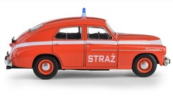 SAMOCHÓD WARSZAWA M-20 STRAŻ KOLEKCJA PRL MODEL 1:43