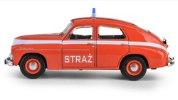 SAMOCHÓD WARSZAWA M-20 STRAŻ KOLEKCJA PRL MODEL 1:43