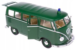 SAMOCHÓD WELLY 1:34 VOLKSWAGEN T1 BUS 1963 ZIELONY