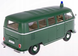 SAMOCHÓD WELLY 1:34 VOLKSWAGEN T1 BUS 1963 ZIELONY