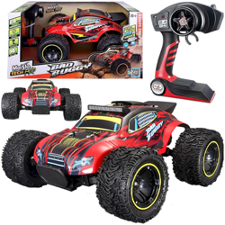 SAMOCHÓD ZDALNIE STEROWANY BAD BUGGY TERENOWY CZERWONY PILOT RC USB