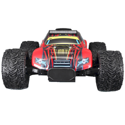 SAMOCHÓD ZDALNIE STEROWANY BAD BUGGY TERENOWY CZERWONY PILOT RC USB