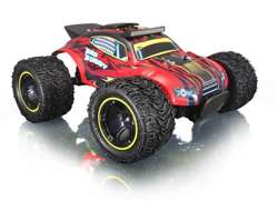 SAMOCHÓD ZDALNIE STEROWANY BAD BUGGY TERENOWY CZERWONY PILOT RC USB