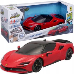 SAMOCHÓD ZDALNIE STEROWANY FERRARI SF90 STRADALE 1:24 PILOT RC PREMIUM AUTO