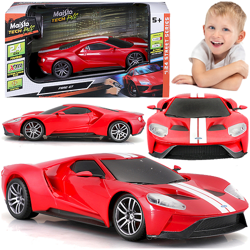 SAMOCHÓD ZDALNIE STEROWANY FORD GT 1:24 PILOT RC AUTO SPORTOWE CZERWONE