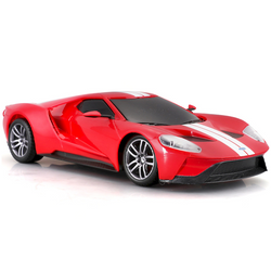 SAMOCHÓD ZDALNIE STEROWANY FORD GT 1:24 PILOT RC AUTO SPORTOWE CZERWONE