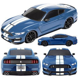 SAMOCHÓD ZDALNIE STEROWANY FORD SHELBY GT350 1:14 PILOT RC AUTO NIEBIESKIE