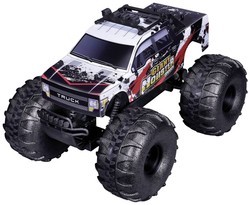 SAMOCHÓD ZDALNIE STEROWANY GIGANT MONSTER TRUCK TERENOWY DUŻE KOŁA PILOT RC