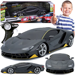 SAMOCHÓD ZDALNIE STEROWANY LAMBORGHINI CENTENARIO 1:14 PILOT RC AUTO CZARNE