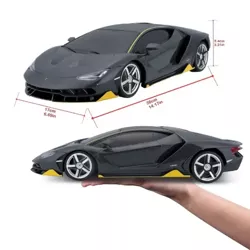 SAMOCHÓD ZDALNIE STEROWANY LAMBORGHINI CENTENARIO 1:14 PILOT RC AUTO CZARNE