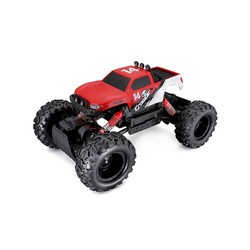 SAMOCHÓD ZDALNIE STEROWANY TERENOWY ROCK CRAWLER CZERWONY PILOT RC AUTO 