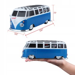 SAMOCHÓD ZDALNIE STEROWANY VOLKSWAGEN VAN SAMBA 1:24 PILOT RC AUTO 