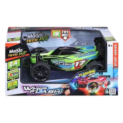 SAMOCHÓD ZDALNIE STEROWANY WHIP FLASH ZIELONY PILOT R/C AUTO 1:24 MAISTO