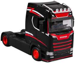 SCANIA 770S TIR SAMOCHÓD METALOWY MODEL POJAZD STREET FIRE BBURAGO 1:43