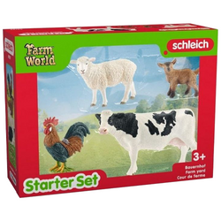 SCHLEICH FARM WORLD FARMA ZESTAW STARTOWY ZWIERZĘTA FIGURKI KOLEKCJONERSKIE