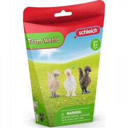 SCHLEICH FARM WORLD KURZE PRZYJACIÓŁKI FARMA ZWIERZĘTA FIGURKI KUREK