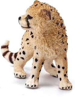 SCHLEICH GEPARD MŁODY FIGURKA KOLEKCJONERSKA WILD LIFE RĘCZNIE MALOWANA