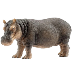 SCHLEICH HIPOPOTAM FIGURKA KOLEKCJONERSKA RĘCZNIE MALOWANA ZWIERZĘ