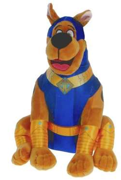 SCOOBY-DOO MASKOTKA SUPER SCOOBY PLUSZAK 28CM PRZYTULANKA PIES