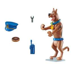 SCOOBY DOO PLAYMOBIL FIGURKA RUCHOMA PIES POLICJANT Z PODSTAWKĄ RADIO