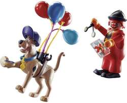 SCOOBY DOO PLAYMOBIL PRZYGODA Z GHOST CLOWN KLAUN FIGURKA PIES BALONIKI